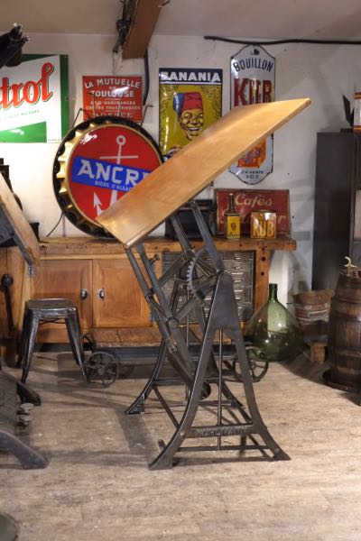 table architecte Kuhlmann ancienne